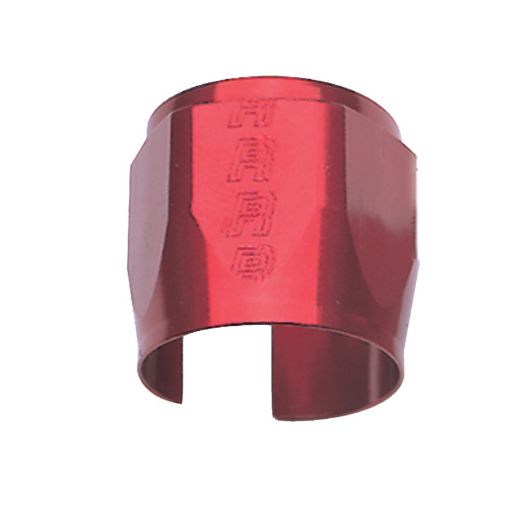 Picture of Russell Performance - 4 AN Anodized Red Tube Seal Hose End For 14in Vacuum Hose