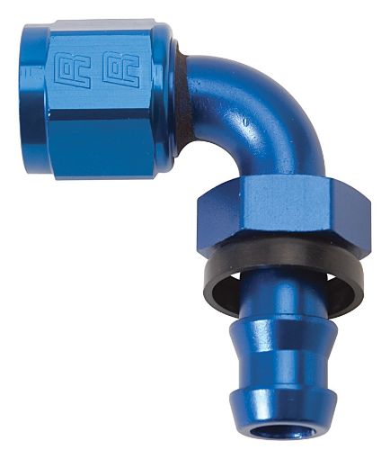 Picture of Russell Performance - 6 AN Twist - Lok 90 Degree Hose End (Blue)