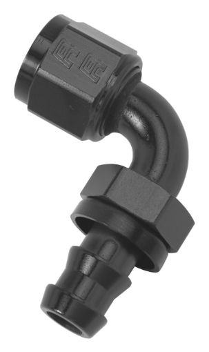 Picture of Russell Performance - 6 AN Twist - Lok 90 Degree Hose End (Black)