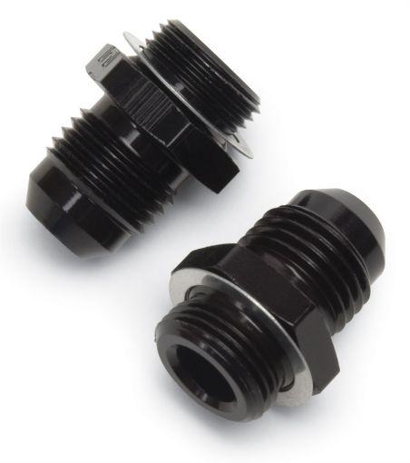 Picture of Russell Performance - 6 AN Carb Adapter Fittings (2 pcs.) Black