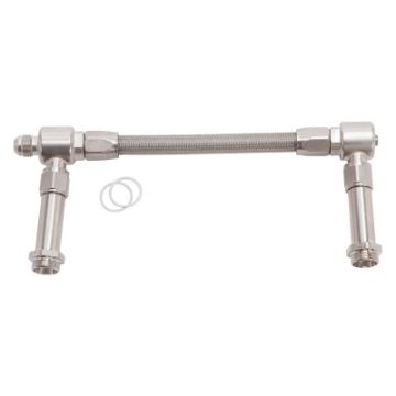 Picture of Russell Performance - 8 AN to - 8 AN ProFlex Holley 4150 Dual Inlet Carb Kit (Endura)