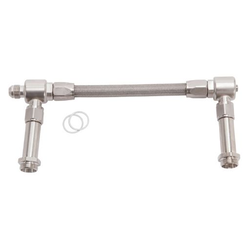 Picture of Russell Performance - 8 AN to - 8 AN ProFlex Holley 4150 Dual Inlet Carb Kit (Endura)