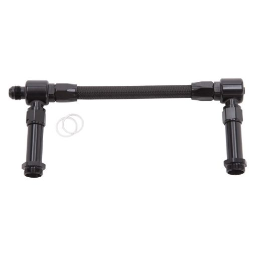 Picture of Russell Performance - 8 AN to - 8 AN ProClassic II Holley 4150 Dual Inlet Carb Kit (Black)