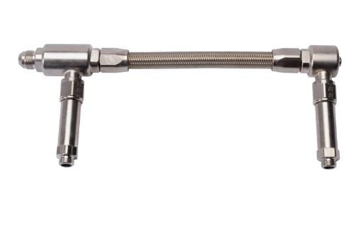 Picture of Russell Performance - 8 AN to - 8 AN ProFlex Demon Carb Dual Inlet Carb Kit (Endura) (w Fuel Filter)