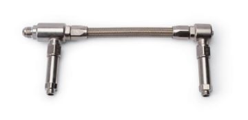 Picture of Russell Performance - 8 AN to - 8 AN ProFlex King Demon Carb Dual Inlet Carb Kit (Endura)