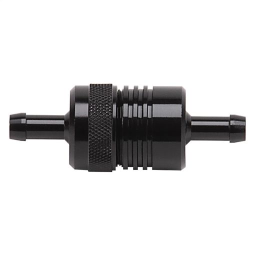 Picture of Russell Performance Black Street Fuel Filter (3in Length 1 - 18in diameter 516in inletoutlet)