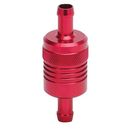 Picture of Russell Performance Red Street Fuel Filter (3in Length 1 - 18in diameter 38in inletoutlet)