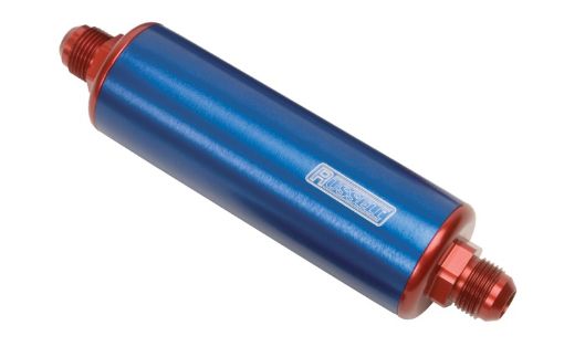 Picture of Russell Performance RedBlue Anodized Aluminum (8 - 14in Length - 8 to - 10 male inletoutlet)