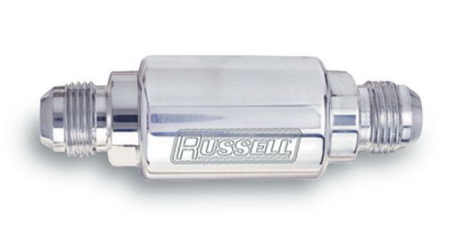 Picture of Russell Performance Polished Aluminum (3 - 14in Length 1 - 14in dia. - 8 male inletoutlet)