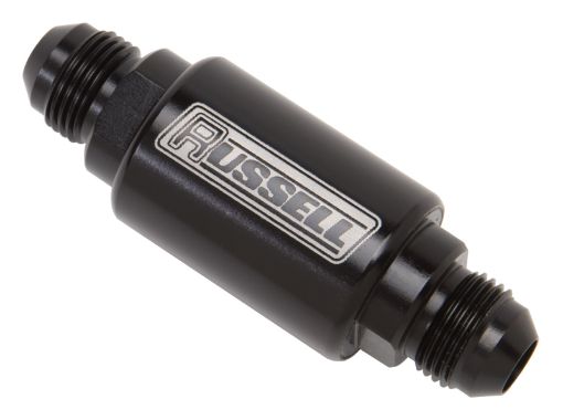 Picture of Russell Performance Black Anodized (3in Length 1 - 14in dia. - 6 male inletoutlet)