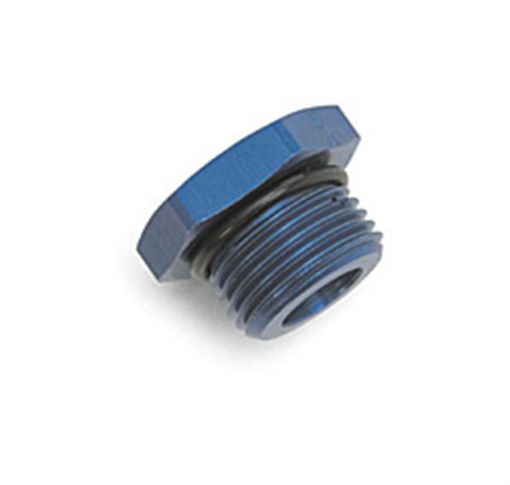 Picture of Russell Performance - 10 AN Straight Thread Plug (Blue)
