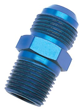 Picture of Russell Performance - 8 AN to 12in NPT Straight Flare to Pipe (Blue)