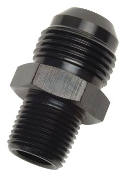 Picture of Russell Performance - 8 AN to 12in NPT Straight Flare to Pipe (Black)