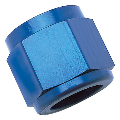 Picture of Russell Performance - 3 AN Tube Nuts 316in dia. (Blue) (6 pcs.)
