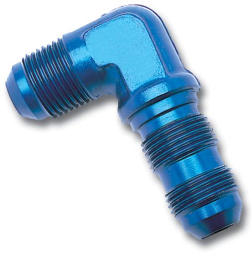 Picture of Russell Performance - 3 AN 90 Degree Flare Bulkhead (Blue)