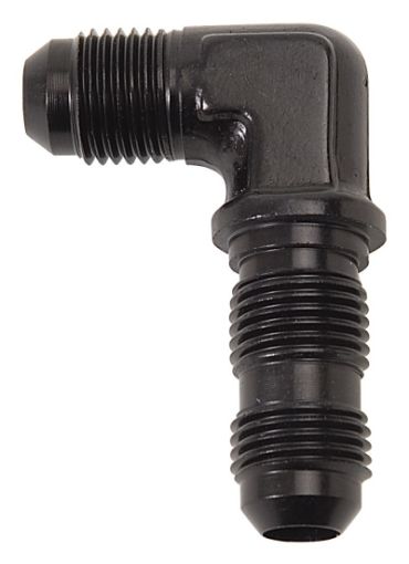 Picture of Russell Performance - 6 AN 90 Degree Flare Bulkhead (Black)