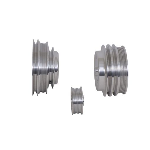 Picture of BBK 85 - 97 GM Truck 305 350 Underdrive Pulley Kit - Lightweight CNC Billet Aluminum (3pc)