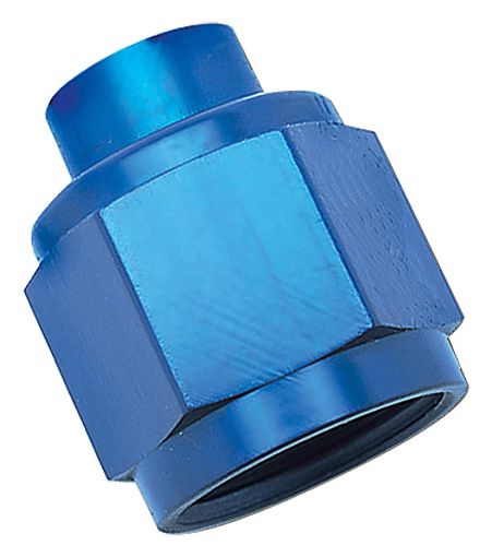 Picture of Russell Performance - 16 AN Flare Cap (Blue)