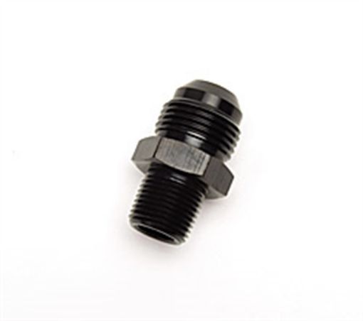Picture of Russell Performance - 10 AN to 38in NPT Straight Flare to Pipe (Black)