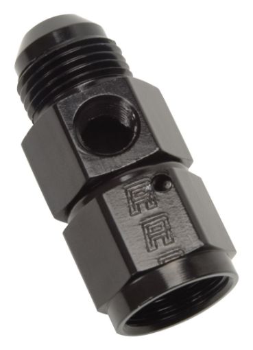 Picture of Russell Performance - 6 AN Fuel Pressure Take off (Black)