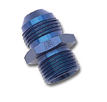 Picture of Russell Performance - 6 AN Flare to 12mm x 1.5 Metric Thread Adapter (Blue)