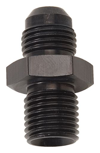 Picture of Russell Performance - 6 AN Flare to 12mm x 1.5 Metric Thread Adapter (Black)