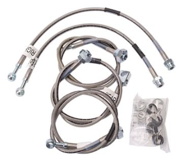 Picture of Russell Performance 01 - 06 GM SilveradoSierra HD (All) (Also fits Rancho) Brake Line Kit