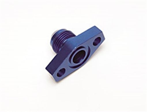 Picture of Russell Performance - 10 AN Blue Oil Drain to Male Fitting (Includes Viton O - ring)