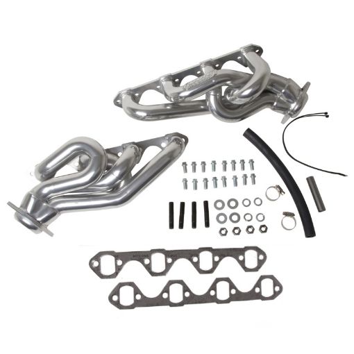 Picture of BBK 86 - 93 Mustang 5.0 Shorty Tuned Length Exhaust Headers - 1 - 58 Silver Ceramic