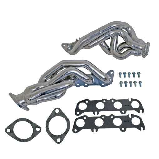 Picture of BBK 11 - 14 Mustang GT Shorty Tuned Length Exhaust Headers - 1 - 58 Silver Ceramic