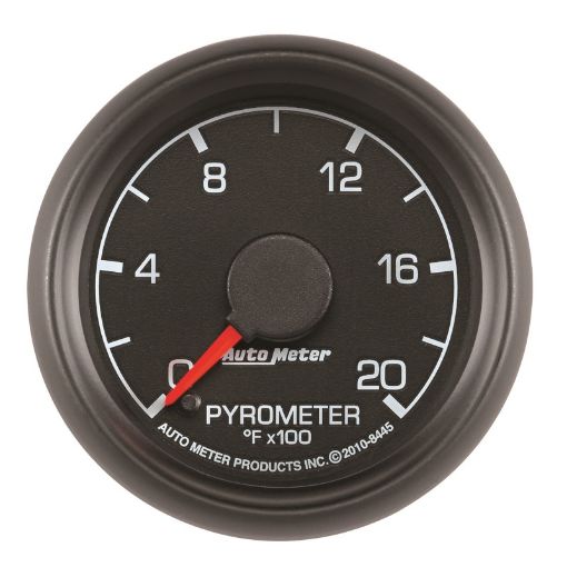 Picture of Autometer Factory Match Ford 52.4mm Full Sweep Electronic 0 - 2000 Deg F EGTPyrometer Gauge