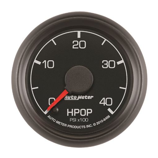 Picture of Autometer Factory Match Ford 52.4mm Full Sweep Electronic 0 - 4000 PSI Diesel HPOP Pressure Gauge