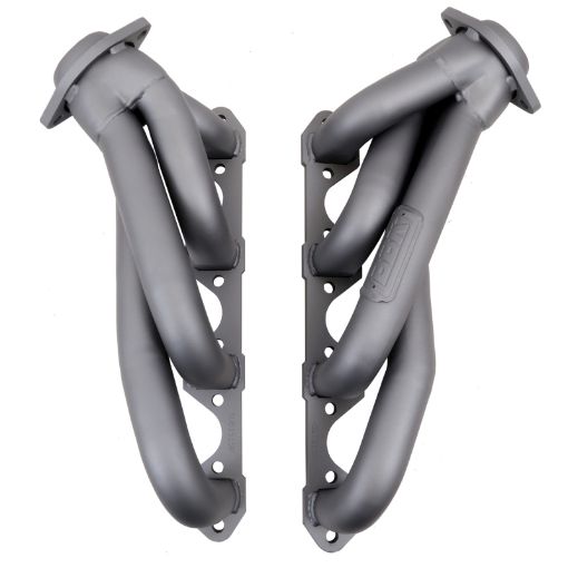 Picture of BBK 79 - 93 Mustang 5.0 Shorty Unequal Length Exhaust Headers - 1 - 58 Titanium Ceramic