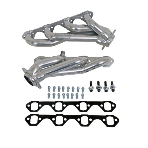 Picture of BBK 94 - 95 Mustang 5.0 Shorty Unequal Length Exhaust Headers - 1 - 58 Silver Ceramic