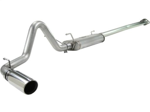 Picture of aFe MACHForce XP 2.5in 409SS Cat Back Exhaust w 304SS Polished Tip 05 - 13 Toyota Tacoma V6 4.0L