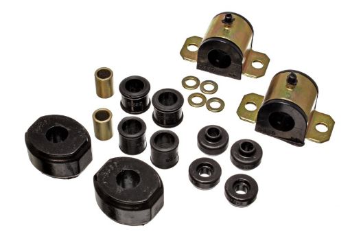 Picture of Energy Suspension 72 - 93 Dodge D100200300Ramcharger 2WD Black 1516in Front Sway Bar Bushings