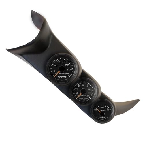 Picture of Autometer 01 - 06 Chevy Duramax Black Triple A - Pillar Gauge Kit