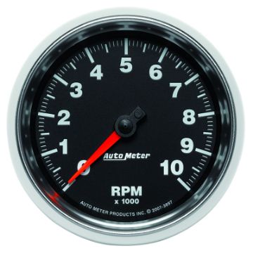 Picture of Autometer GS 3 - 38in 10000 RPM In - Dash Tachometer Gauge