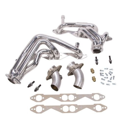 Picture of BBK 93 - 96 Chevrolet Impala SS Shorty Tuned Length Exhaust Headers - 1 - 58 Silver Ceramic