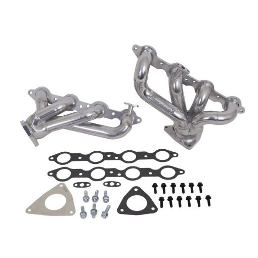 Picture of BBK 01 - 02 Camaro Firebird LS1 Shorty Tuned Length Exhaust Headers - 1 - 34 Silver Ceramic