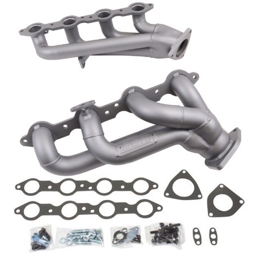 Picture of BBK 99 - 04 GM Truck SUV 4.8 5.3 Shorty Tuned Length Exhaust Headers - 1 - 34 Titanium Ceramic