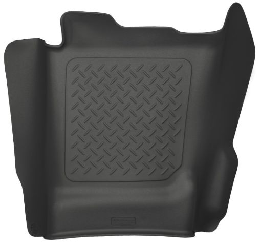 Picture of Husky Liners 14 Chevrolet SilveradoGMC Sierra 1500 WeatherBeater Black Center Hump Floor Liners