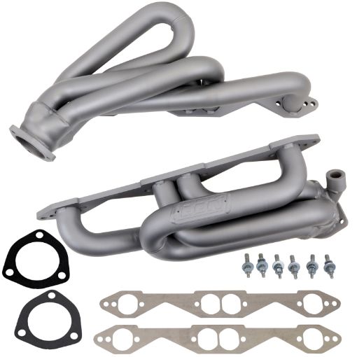 Picture of BBK 96 - 98 GM Truck SUV 5.0 5.7 Shorty Tuned Length Exhaust Headers - 1 - 58 Titanium Ceramic