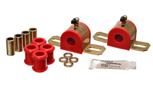 Picture of Energy Suspension 08 - 10 Chrysler 300C RWD 07 - 10 Charger RWD Red 17.5mm Rear Sway Bar Bushing Set
