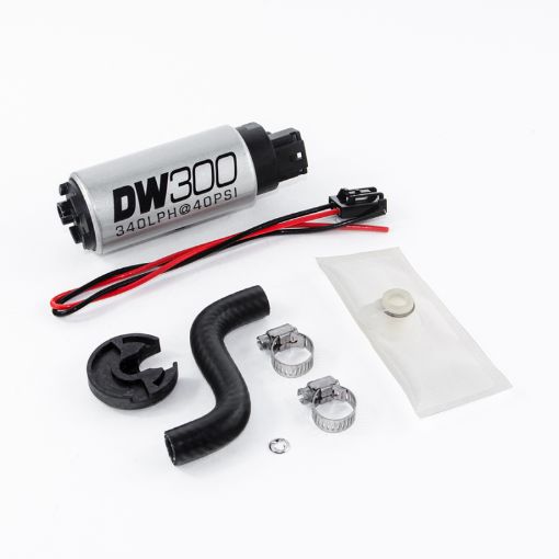 Picture of DeatschWerks 85 - 97 Ford Mustang DW300 320 LPH In - Tank Fuel Pump w Install Kit