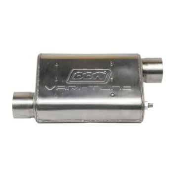Picture of BBK VariTune Adjustable Performance Muffler 2 - 12 OffsetOffset Stainless Steel