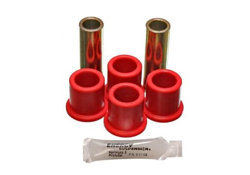 Picture of Energy Suspension 82 - 96 Ford F100F150 2WD Red Rear Frame Shackle Bushing Set