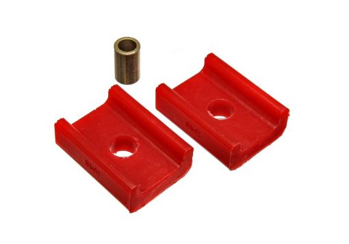 Picture of Energy Suspension 62 - 80 MG MGB Red Transmission Buffer Mount Set