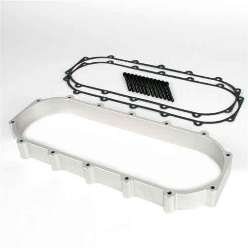 Picture of Skunk2 Ultra Series HondaAcura Silver RACE Intake Manifold 2 Liter Spacer (Inc Gasket Hardware)
