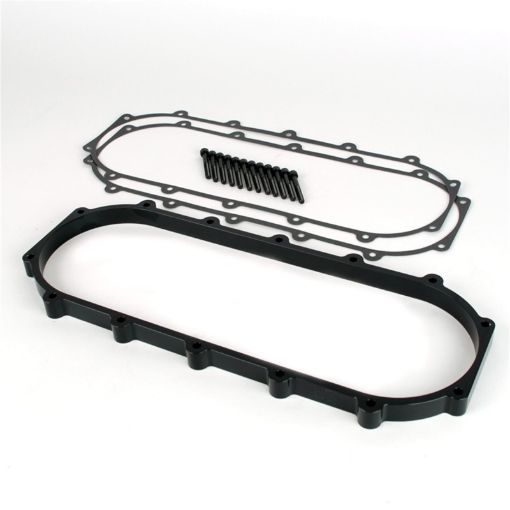 Picture of Skunk2 Ultra Series HondaAcura Black RACE Intake Manifold 1 Liter Spacer (Inc Gasket Hardware)